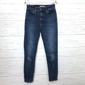 Levi's 721 Women's Jeans High Rise Skinny Ankle Stretch size 26 length 27"